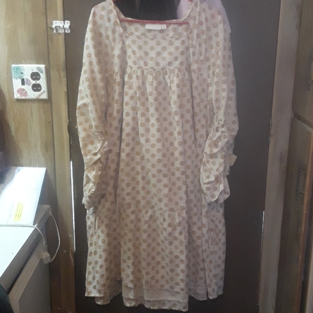 COPY - Womens dress with Ruffled Sleeves